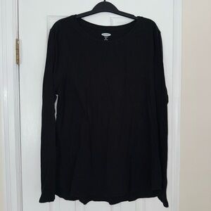 Old Navy Black Long Sleeve Top